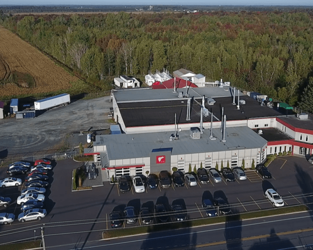 Photo siège social , birds eye view