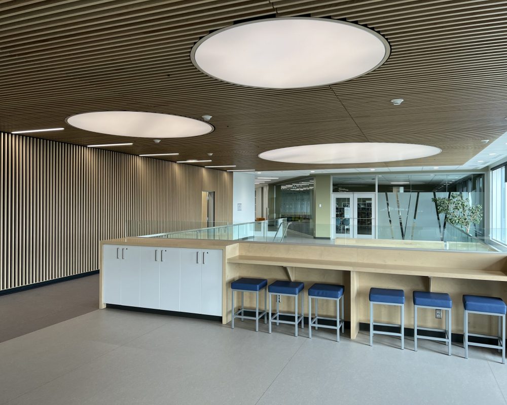 Plafond Latte de bois et pastille3